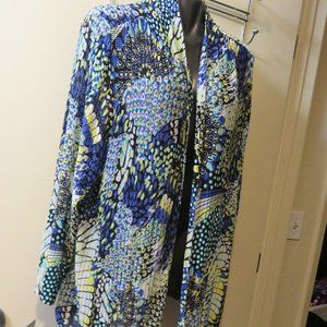 MAGGIE BARNES  OVERTOP BLOUSE    *SIZE 1X 18/20*